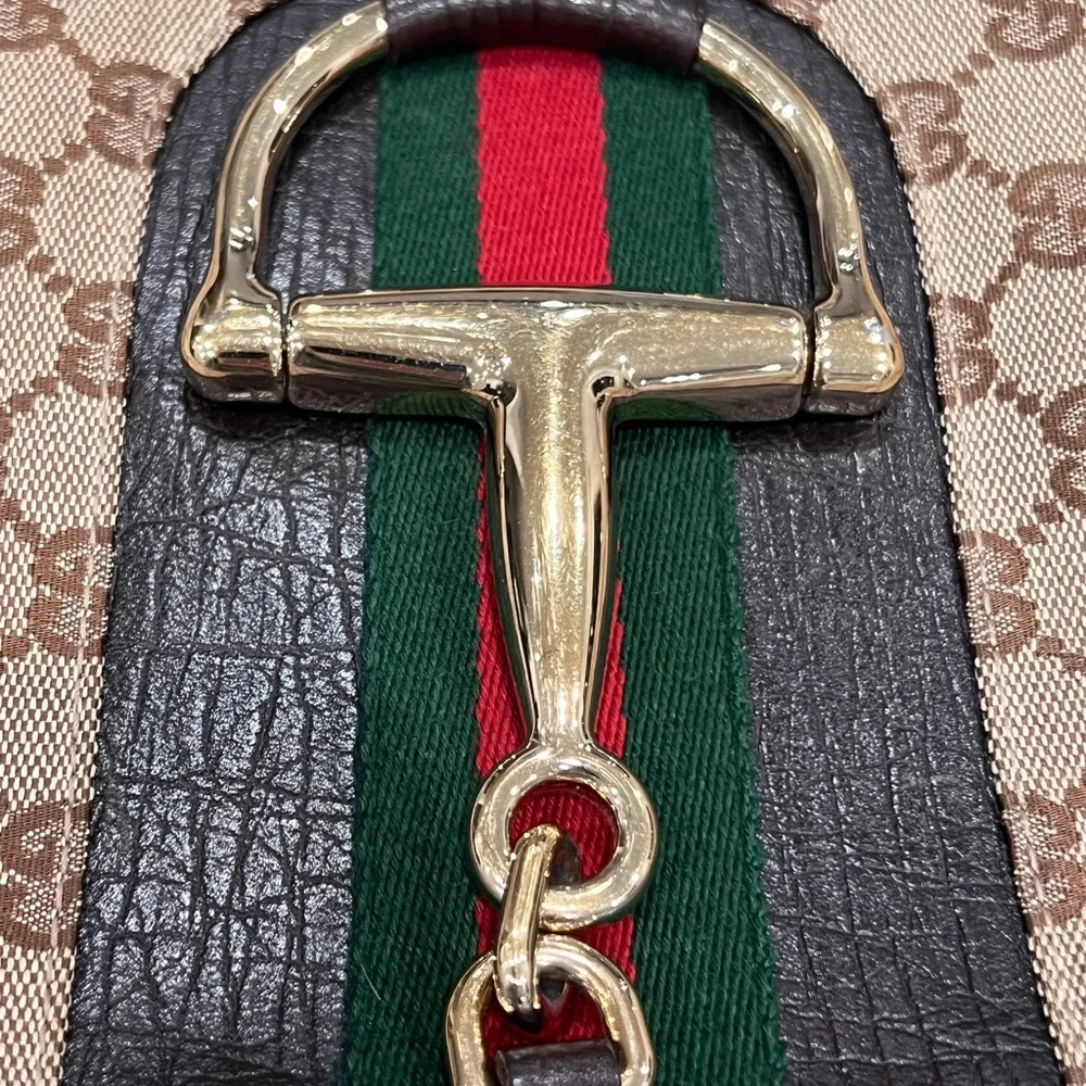 Gucci Hasler horse bit hobo shoulder bag In excellent condition. - Picture 7 of 11